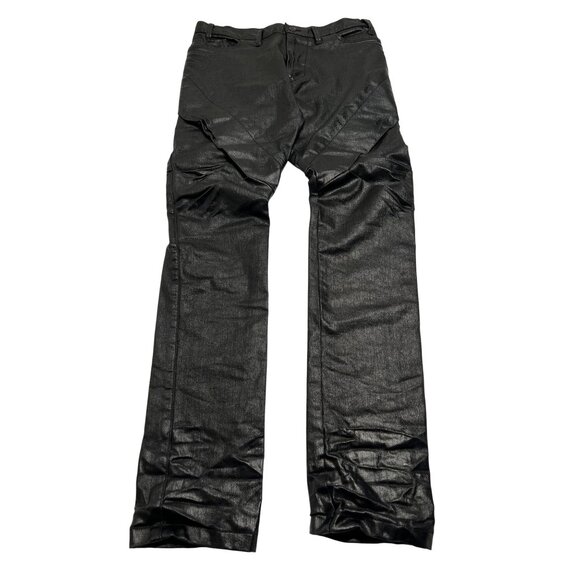 JULIUS Anima Mylar Slim Jeans Style 897PAM8 in Black
